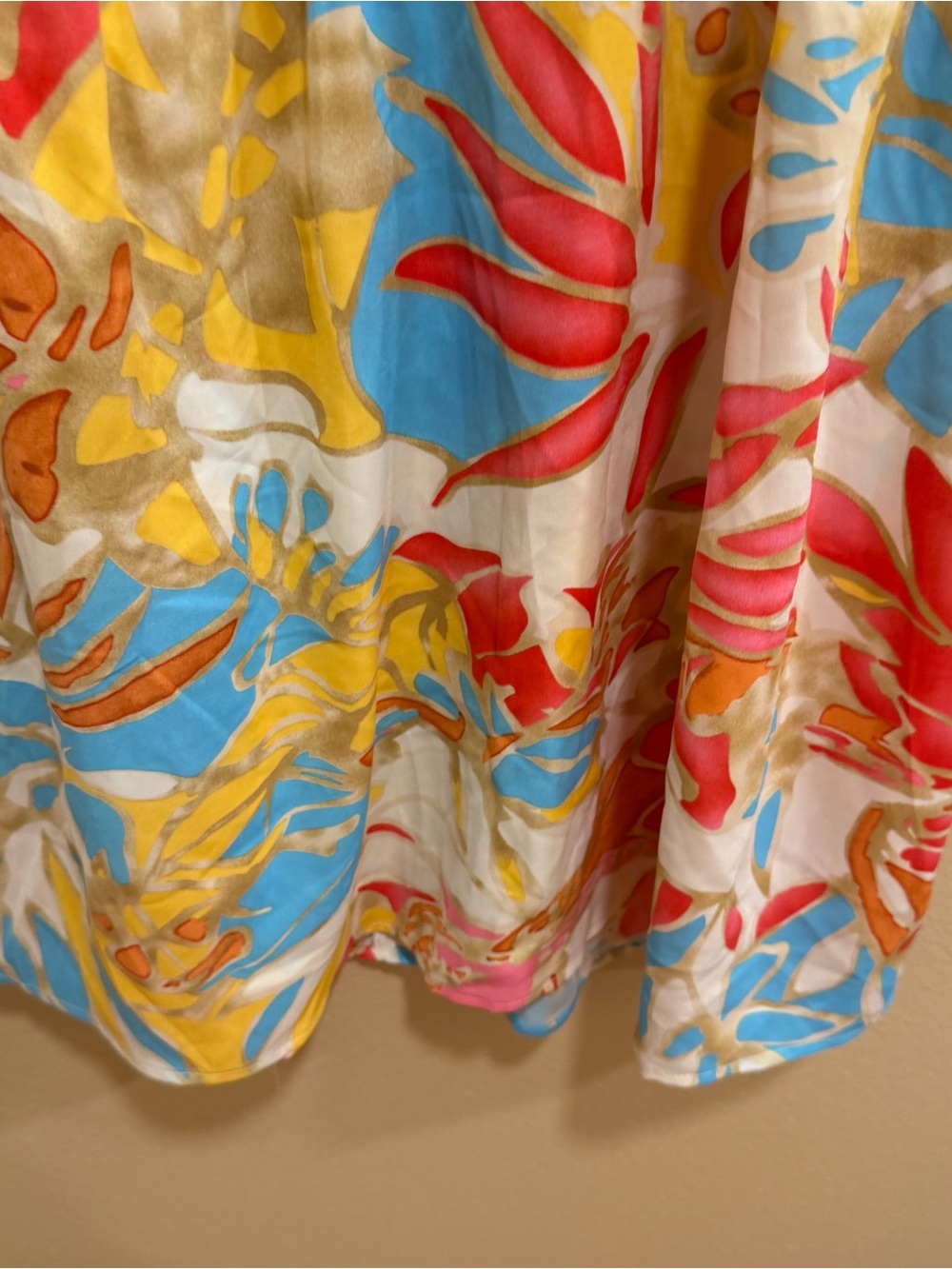 Anthropologie JODIFL Floral Patchwork Puff Sleeve Top - Multicolor Large - Picture 7 of 13